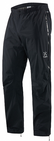 Брюки мужские Haglofs L.I.M True Black Long - Фото 1 большая