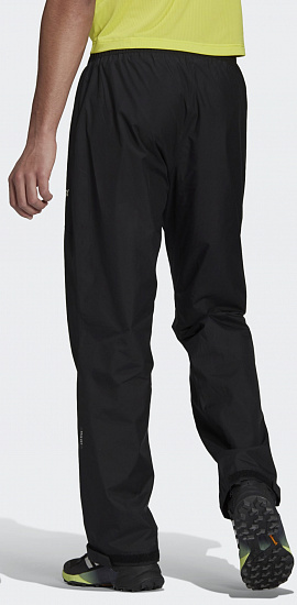 Брюки мужские Adidas Terrex MT Rain Black - Фото 3 большая