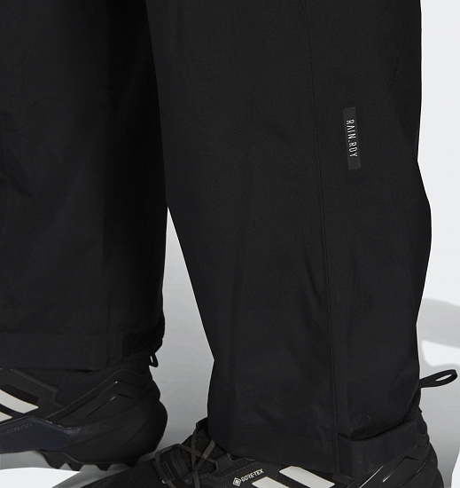 Брюки мужские Adidas Terrex MT Rain Black - Фото 7 большая