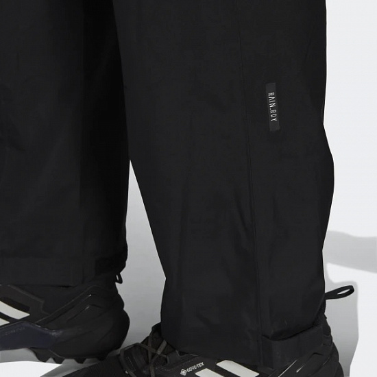 Брюки мужские Adidas Terrex MT Rain Black - Фото 9 большая