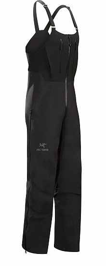 Брюки мужские Arcteryx Alpha SV Bib Black - Фото 1 большая