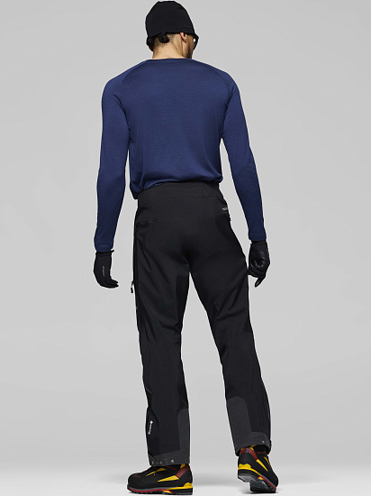 Брюки мужские Norrona Trollveggen Gtx Pro Light  Caviar Black - Фото 5 большая