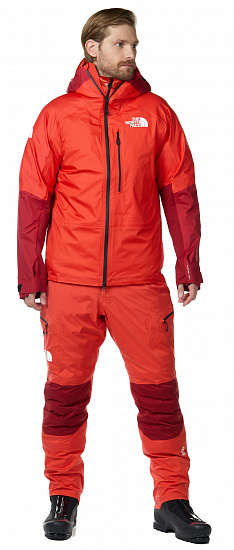 Брюки The North Face Summit Advanced Mountain Kit L5 Futurelight Flare/Cardinal Red - Фото 2 большая