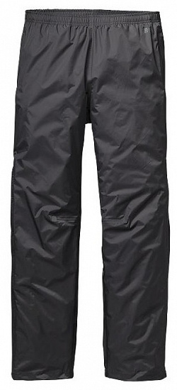 Брюки мужские Patagonia Torrentshell Black - Фото 1 большая