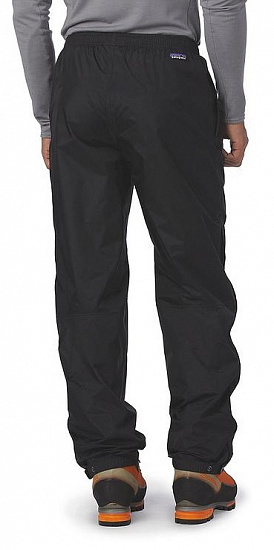 Брюки мужские Patagonia Torrentshell Black - Фото 3 большая
