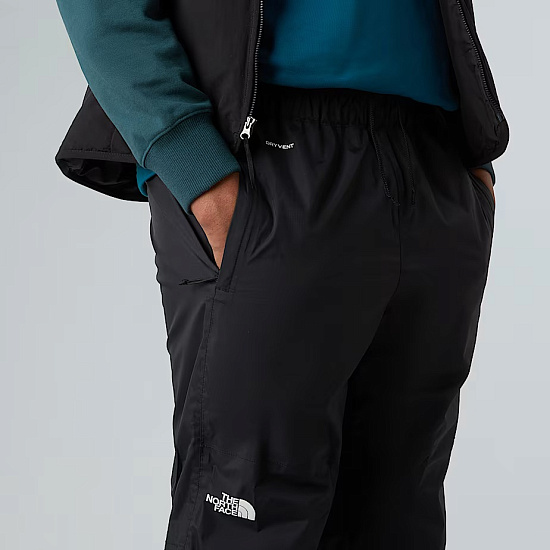 Брюки мужские The North Face Antora Rain Tnf Black - Фото 5 большая