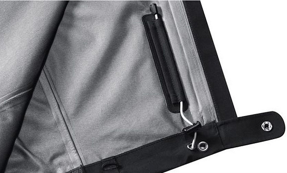 Брюки мужские Kailas Mont Hardshell Black - Фото 3 большая