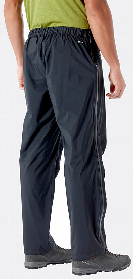 Брюки мужские Rab Downpour Plus 2.0 Short Black - Фото 3 большая