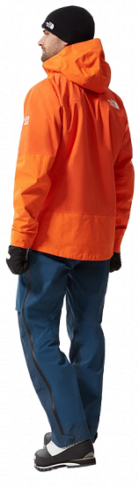 Брюки мужские The North Face Summit L5 Futurelight Full Zip Bib Blue Wing Teal - Фото 14 большая