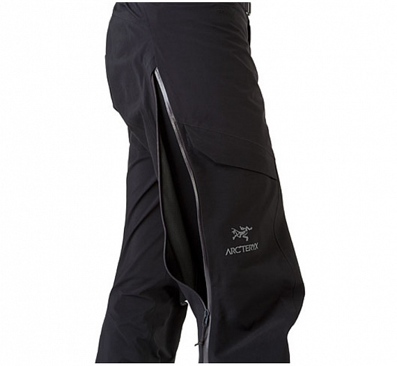 Брюки мужские Arcteryx Alpha AR Black - Фото 3 большая