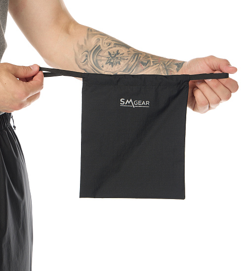 Брюки SMGear Азурит AirTex 3L Full Zip Чёрный - Фото 11 большая