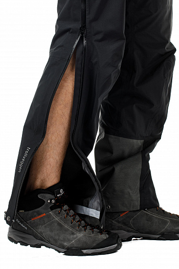 Брюки мужские Norrona Trollveggen Gore-Tex Pro Light Caviar - Фото 9 большая