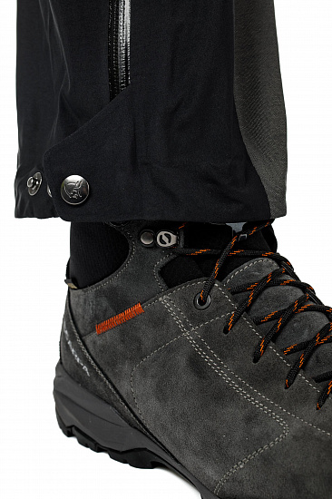 Брюки мужские Norrona Trollveggen Gore-Tex Pro Light Caviar - Фото 10 большая