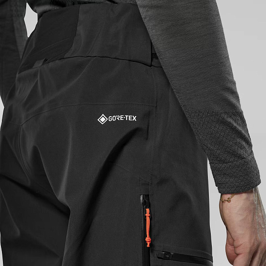 Брюки мужские Salewa Ortles Gtx 3L Epe Black Out - Фото 5 большая