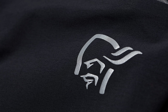 Брюки мужские Norrona Trollveggen Gore-Tex Pro Bib Caviar - Фото 10 большая