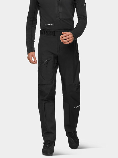 Брюки мужские Mammut Eiger Nordwand Advanced Hs Black - Фото 3 большая