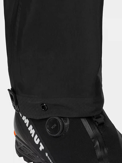 Брюки мужские Mammut Eiger Nordwand Advanced Hs Black - Фото 8 большая