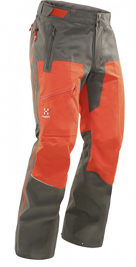 Брюки мужские Haglofs Roc Rescue Habanero/Magnetite - Фото 2 большая