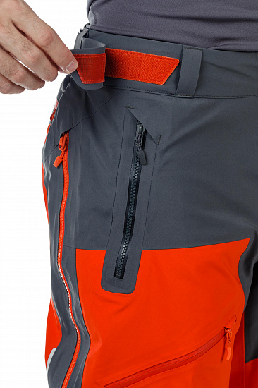 Брюки мужские Haglofs Roc Rescue Habanero/Magnetite - Фото 9 большая