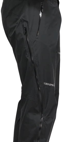Брюки мужские Norrona Falketind Gtx Caviar Black - Фото 5 большая