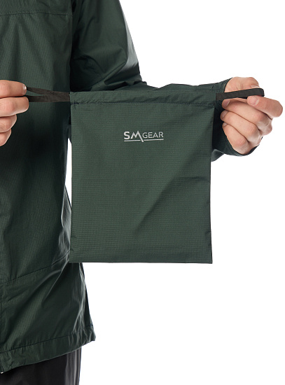 Брюки мужские SMGear Обсидиан AirTex 2.5L Full Zip Хаки - Фото 9 большая