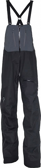 Полукомбинезон мужской Norrona Trollveggen Gore-Tex Pro Bibs(M) Caviar - Фото 1 большая