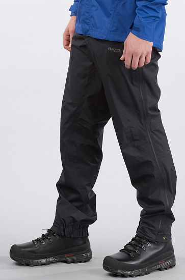Брюки мужские Bergans Letto Long Zip Black - Фото 3 большая
