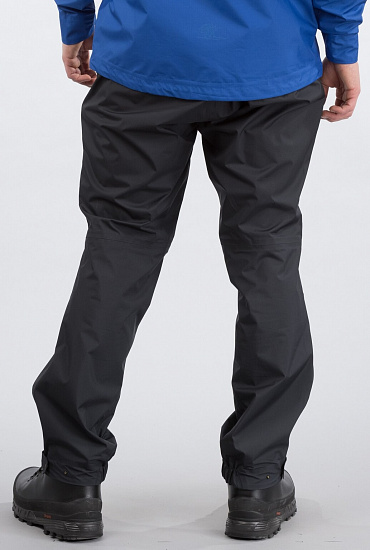 Брюки мужские Bergans Letto Long Zip Black - Фото 4 большая