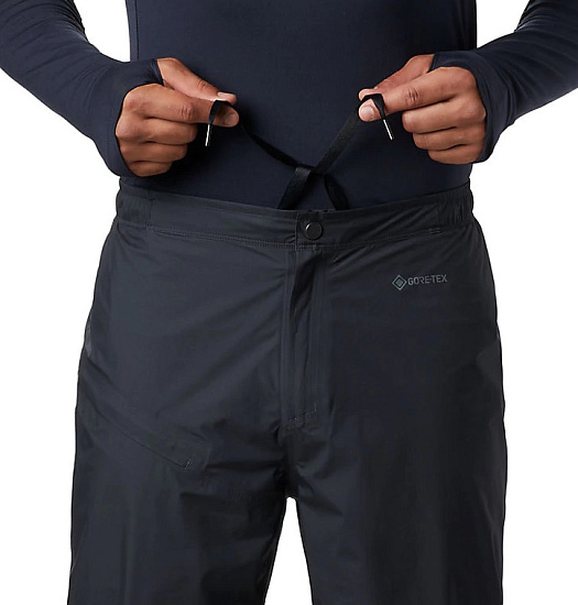 Брюки мужские Mountain Hardwear Exposure/2 Gore-Tex Paclite Plus Черный - Фото 3 большая