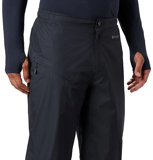 Брюки мужские Mountain Hardwear Exposure/2 Gore-Tex Paclite Plus Черный - Фото 4 большая