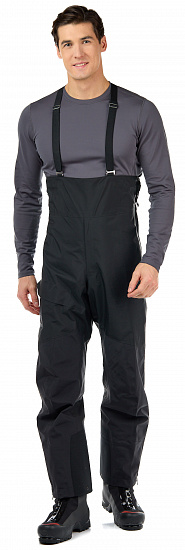 Брюки мужские Arcteryx Beta SV Bib Black - Фото 3 большая