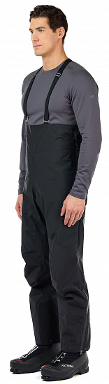 Брюки мужские Arcteryx Beta SV Bib Black - Фото 5 большая