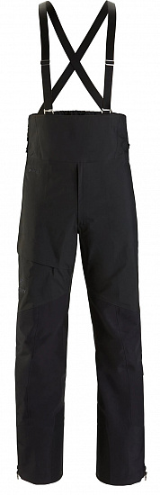Брюки мужские Arcteryx Beta SV Bib Black - Фото 1 большая