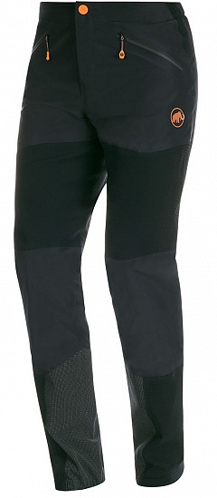 Брюки мужские Mammut Nordwand HS Flex Black - Фото 1 большая