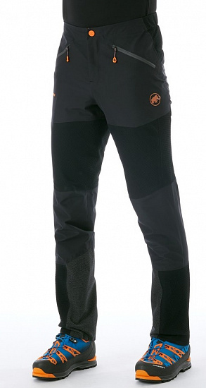 Брюки мужские Mammut Nordwand HS Flex Black - Фото 2 большая