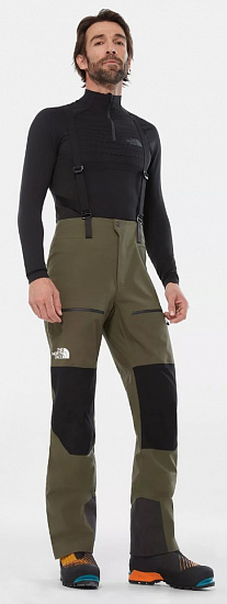 Брюки мужские The North Face Summit L4 Vapor Hybrid Netaupe Green - Фото 3 большая