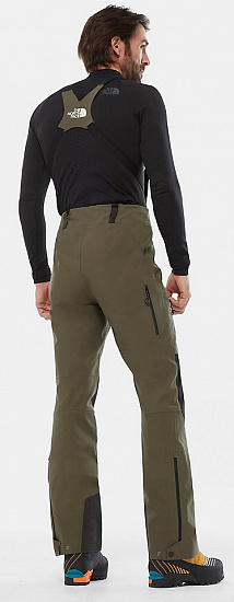 Брюки мужские The North Face Summit L4 Vapor Hybrid Netaupe Green - Фото 4 большая