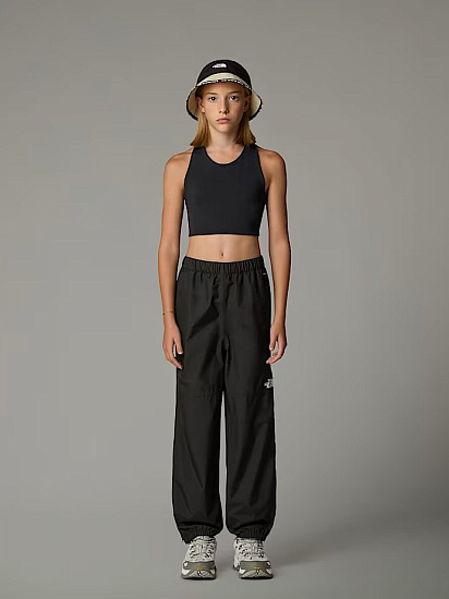 Брюки детские The North Face Antora Rain Tnf Black/Tnf Black - Фото 10 большая