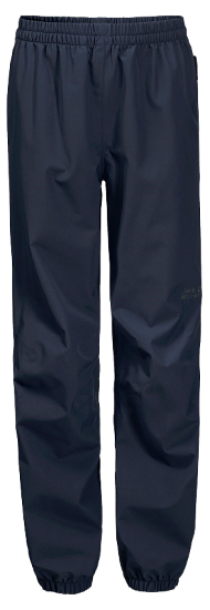 Брюки детские Jack Wolfskin Rainy Days Midnight Blue - Фото 1 большая