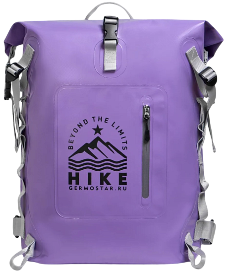 Герморюкзак Germostar Hike 40л Фиолетовый - Фото 1 большая