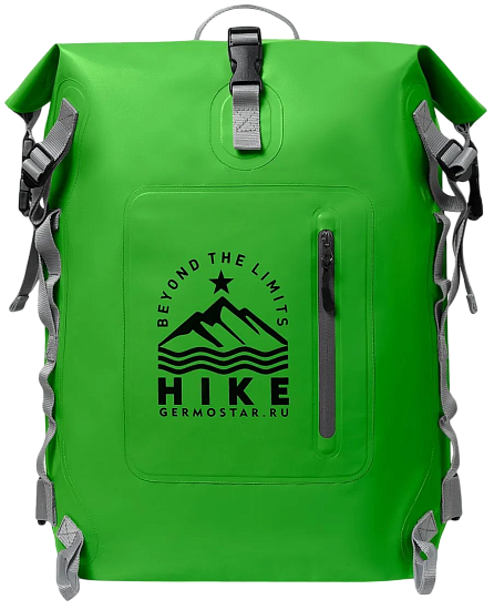 Герморюкзак Germostar Hike 40л Зеленый - Фото 1 большая