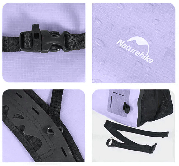 Рюкзак Naturehike Far Mountain 18L Violet - Фото 7 большая