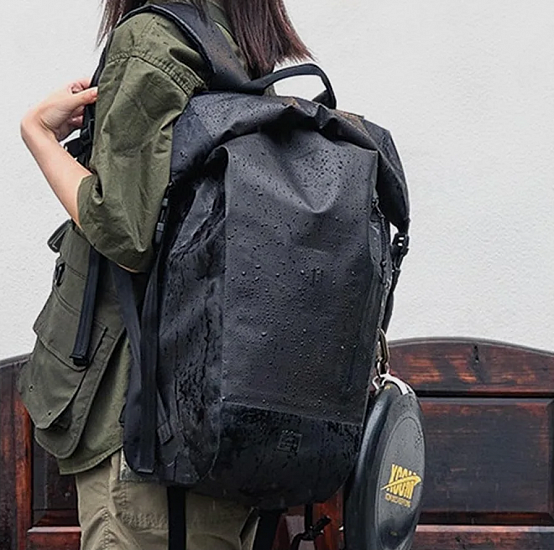 Рюкзак Naturehike Whalefall Waterproof Black - Фото 6 большая
