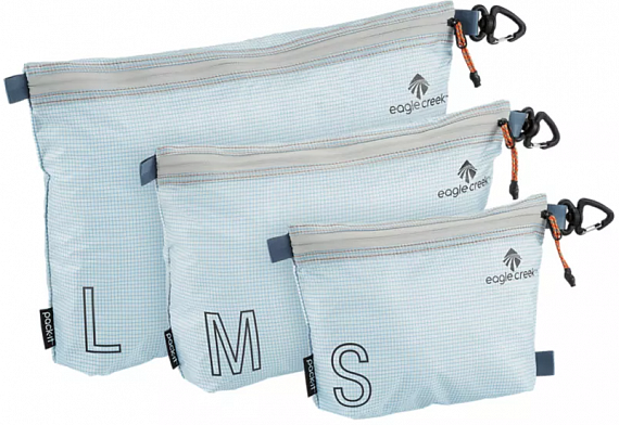 Комплект органайзеров Eagle Creek Pack-It Specter Tech Sac Set S/M/L Indigo Blue - Фото 1 большая