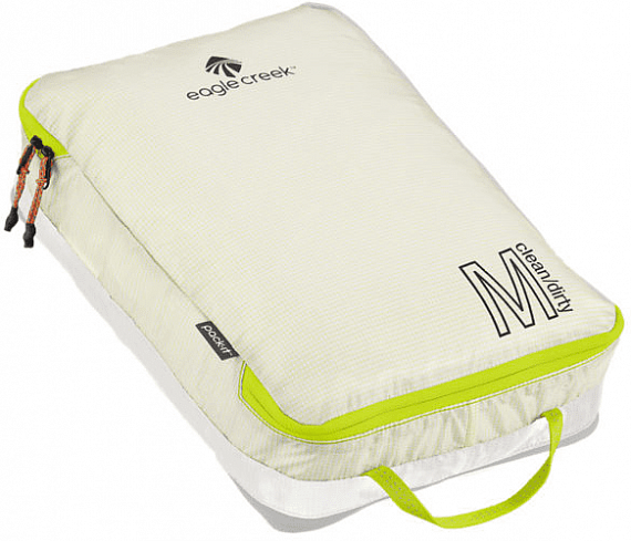 Органайзер для багажа Eagle Creek Pack-It Specter Tech Clean/Dirty Cube Medium Indigo Blue - Фото 3 большая