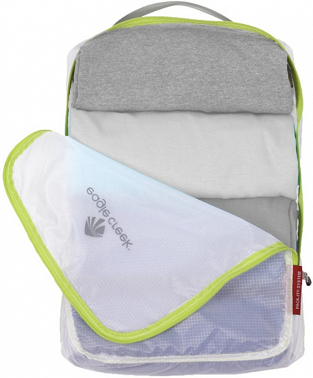 Органайзер для багажа Eagle Creek Pack-It Specter Compression Cube Medium Strobe Green - Фото 2 большая