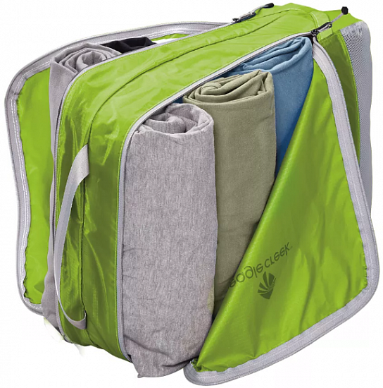Органайзер для багажа Eagle Creek Pack-It Specter Clean Dirty Cube Medium Strobe Green - Фото 2 большая