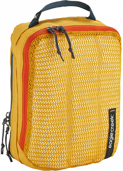 Органайзер для багажа Eagle Creek Pack-It Reveal Clean/Dirty Cube S Sahara Yellow - Фото 1 большая