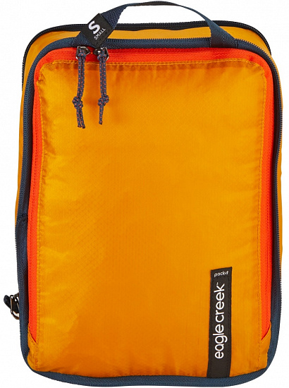Органайзер для багажа Eagle Creek Pack-It Isolate Compression Cube S Sahara Yellow - Фото 3 большая