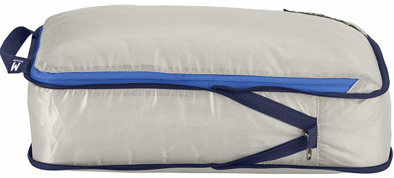 Органайзер для багажа Eagle Creek Pack-It Isolate Compression Cube M Az Blue/Grey - Фото 3 большая